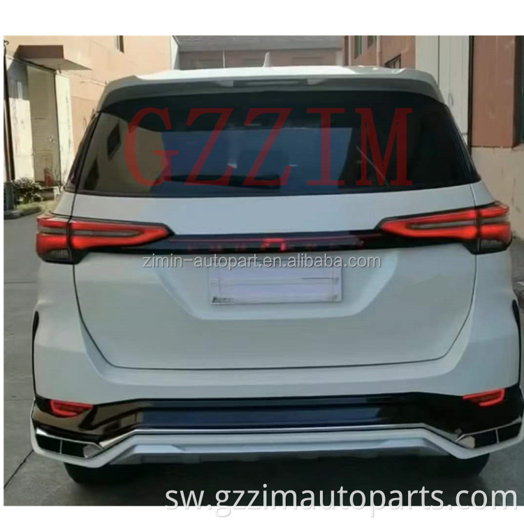 Mbele bumper grille mwili kits kichwa taa na taa mkia kwa fortu*er 2021